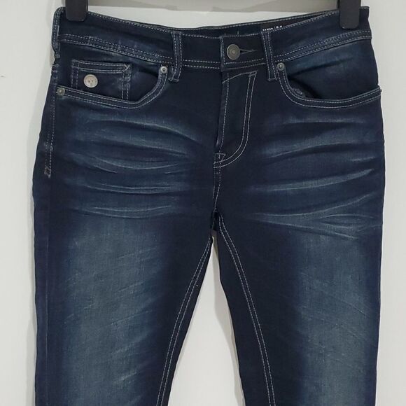 Buffalo 29x32 dark wash max-x skinny stretch jeans - Picture 2 of 8